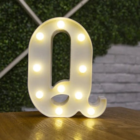 Luzes de Letras LED Decorativa