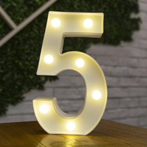 Luzes de Letras LED Decorativa