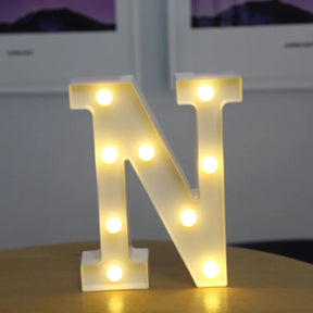 Luzes de Letras LED Decorativa