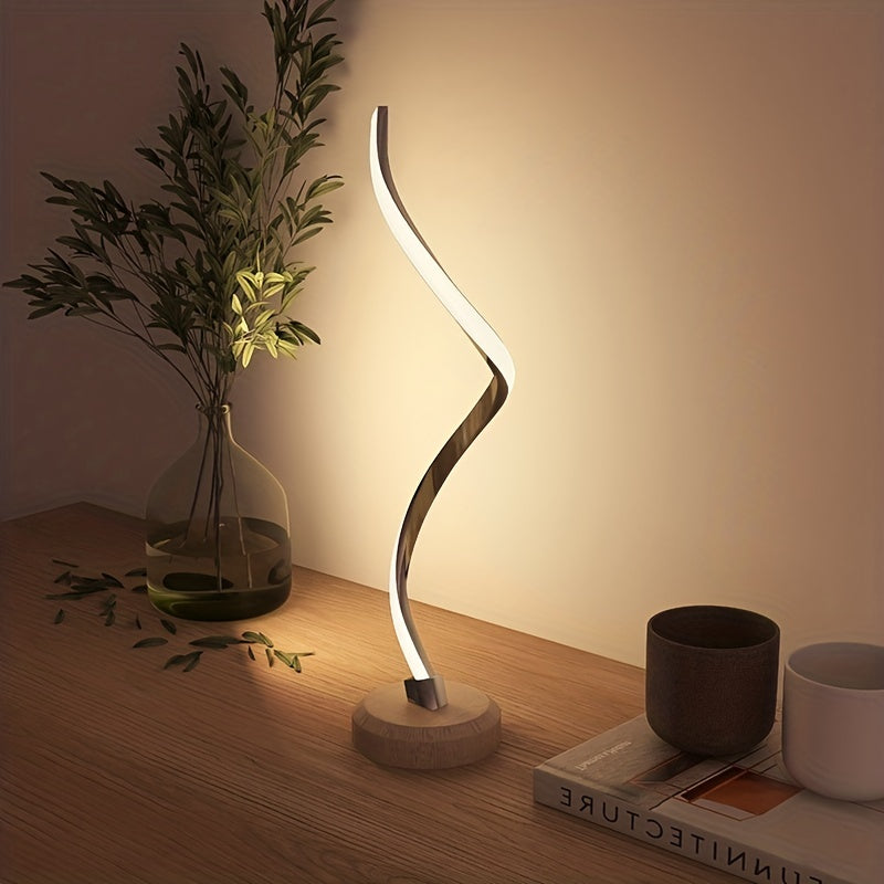 Luminária de Mesa Moderna LED para Quarto