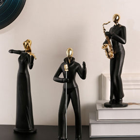 Escultura Minimalista e Moderna Cia Musical